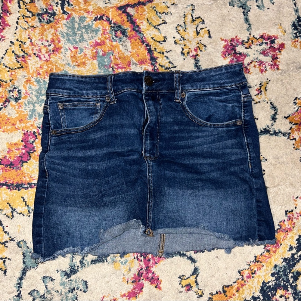 Denim Blue Skirt